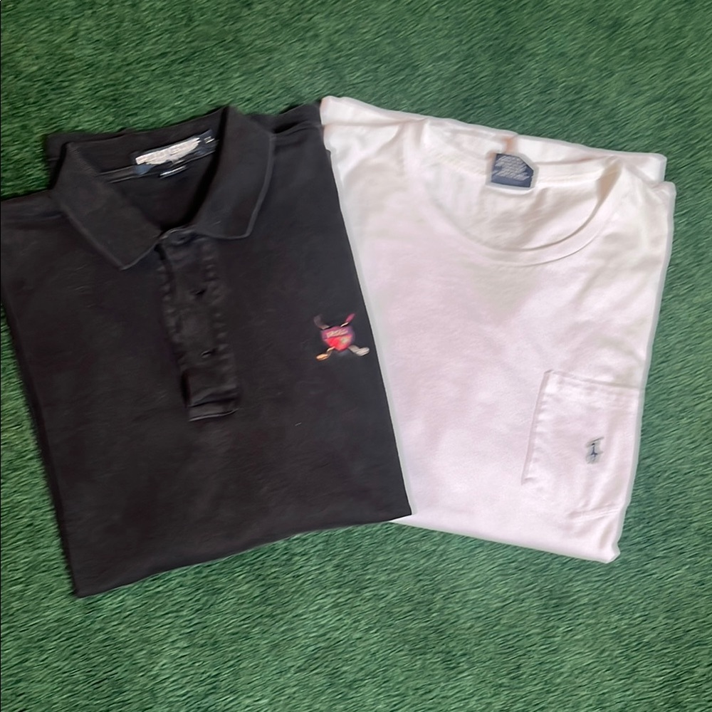 Psycho Bunny Black Polo Shirt with Iconic Red Logo